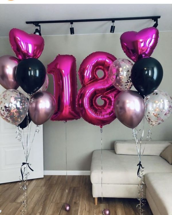 Сет з куль "18-ти річчя"