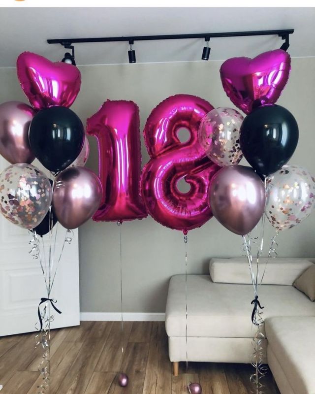 Сет з куль "18-ти річчя"