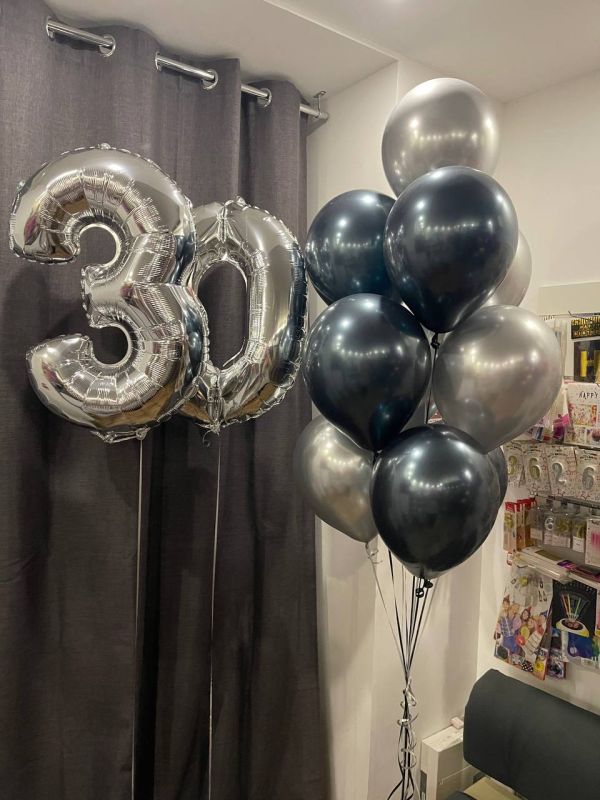 Сет з куль "Срібні 30"