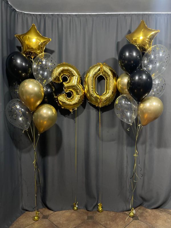 Сет з куль "Золоті 30"