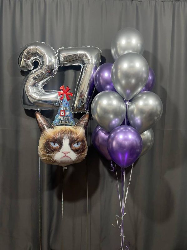 Сет з куль "Face when you`re 27"